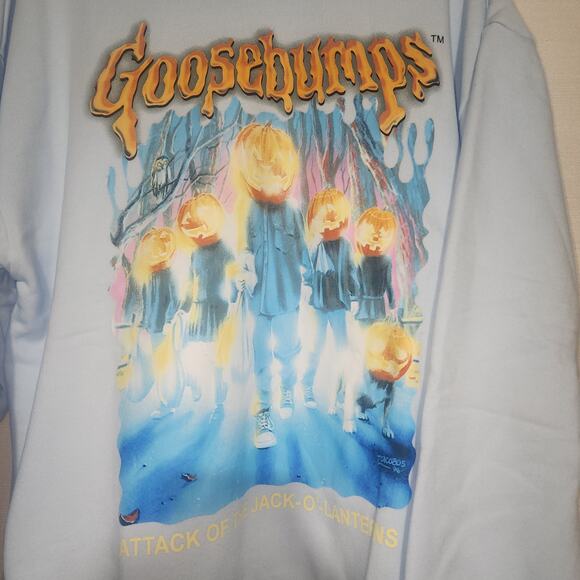 Goosebumps Jack-O-Lantern sweatshirt women's XL - Picture 4 of 7